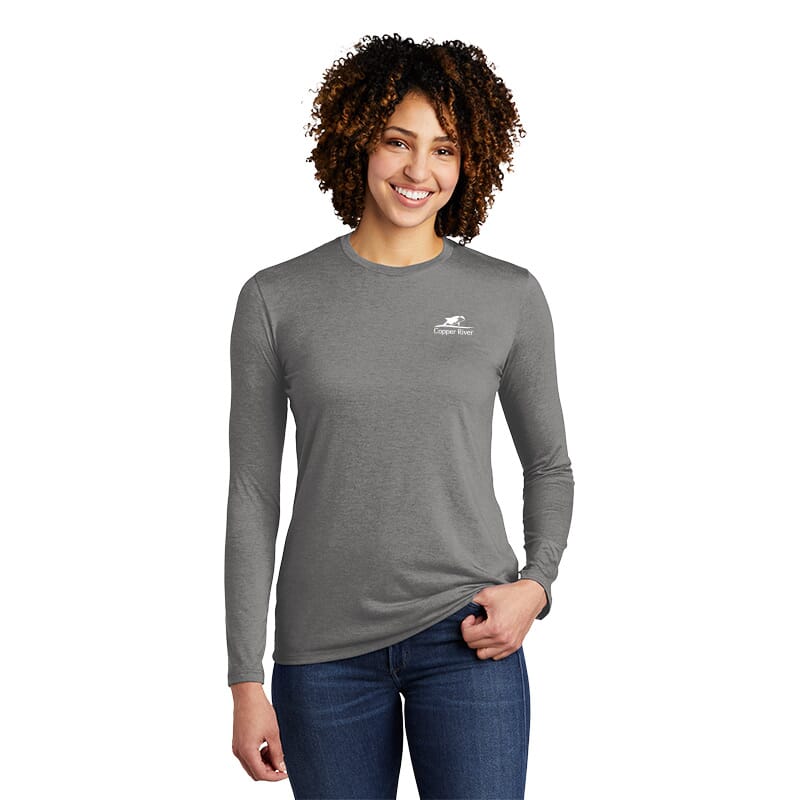 Copper-River Allmade Women's Tri-Blend Long Sleeve Tee