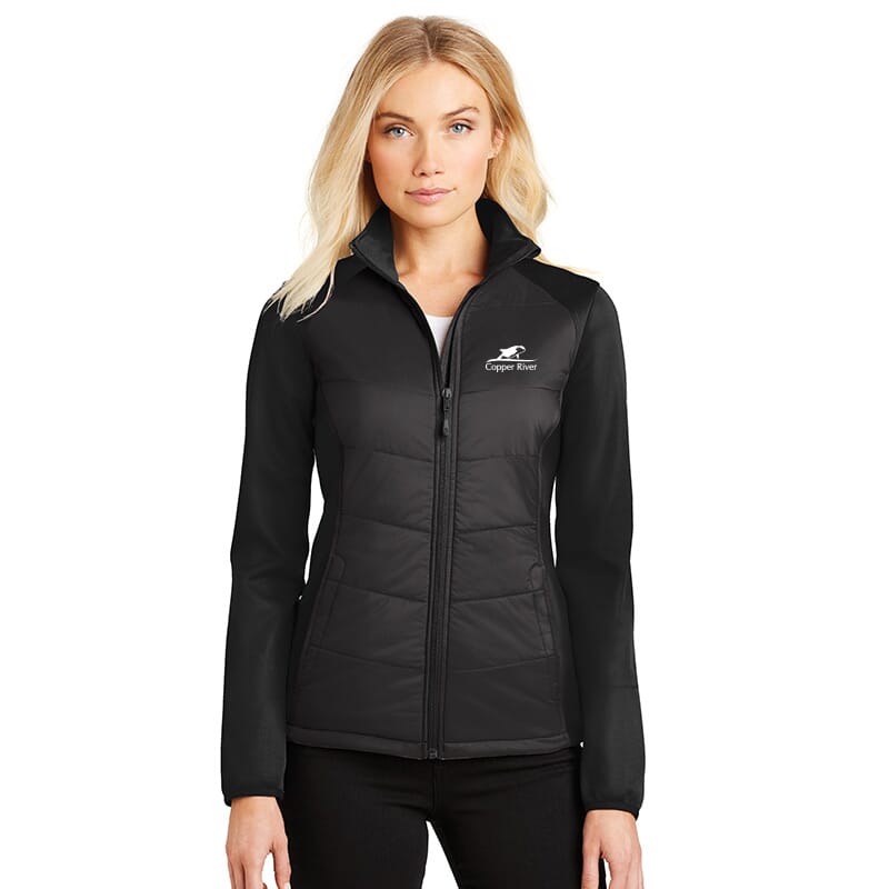 Copper-River Port Authority Women's Hybrid Soft Shell Jacket