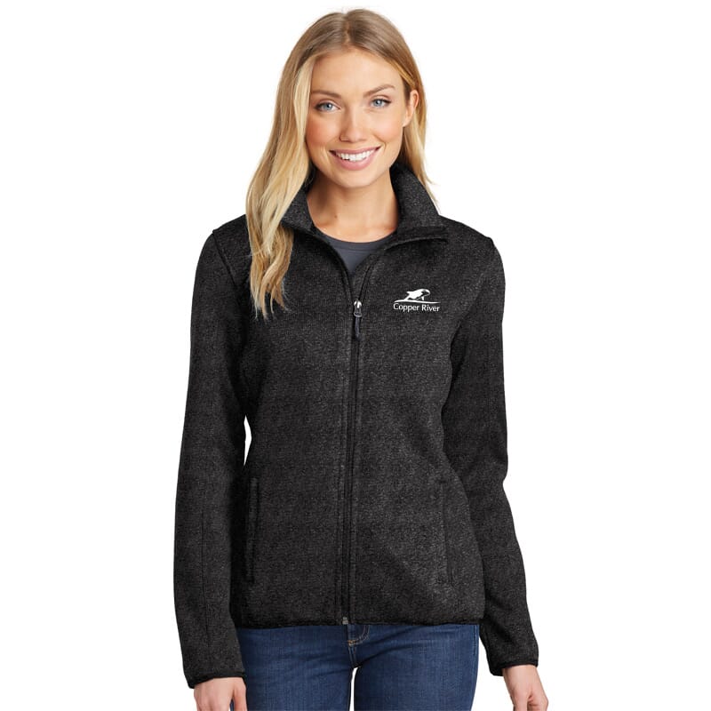 Copper-River Women's Port Authority Sweater Fleece Jacket
