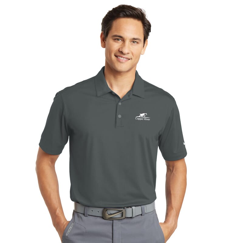 Copper-River Nike Dri-FIT Vertical Mesh Polo