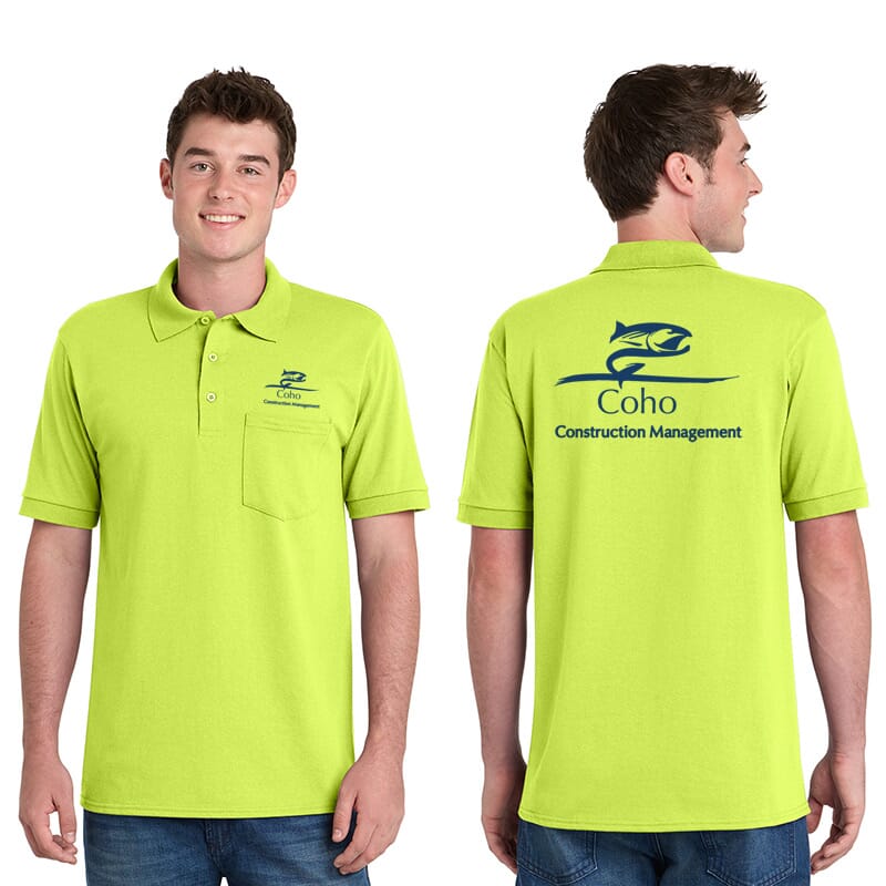 Copper-River Hi-Viz Pocket Polo