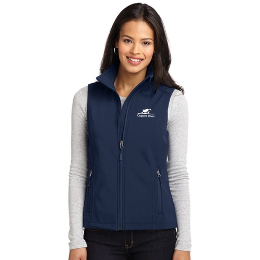 [8326187] Copper-River Port Authority Women's Soft Shell Vest