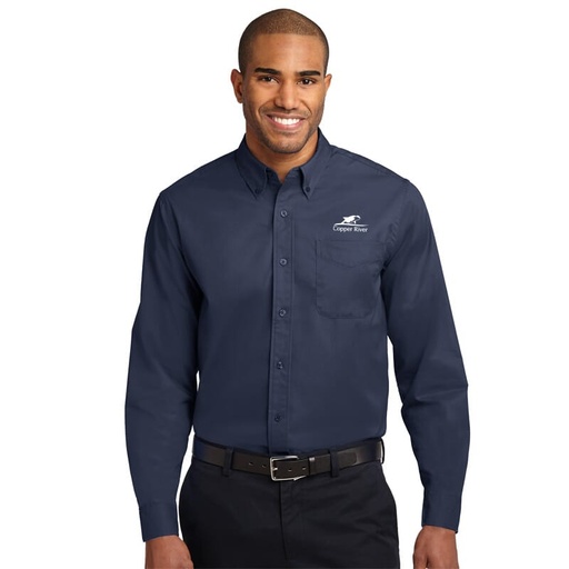 [8326063] Copper-River Port Authority Long Sleeve Easy Care Shirt