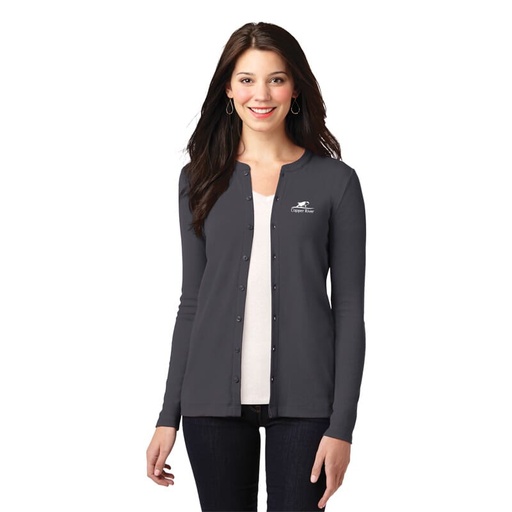 [8326226] Copper-River Port Authority Women's Concept Stretch Button-Front Cardigan