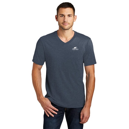 [8326244] Copper-River District Very Important Tee V-Neck