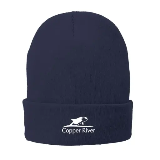 [8326253] Copper-River Port & Company Fleece-Lined Knit Cap