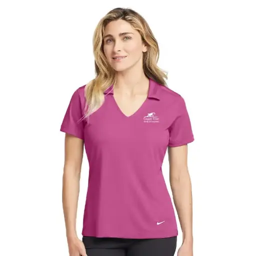 [101141660] Copper-River Nike Women's Dri-FIT Vertical Mesh Polo