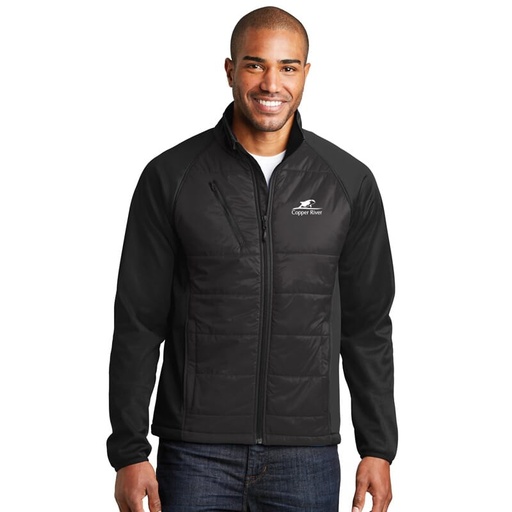 [8326059] Copper-River Port Authority Hybrid Soft Shell Jacket