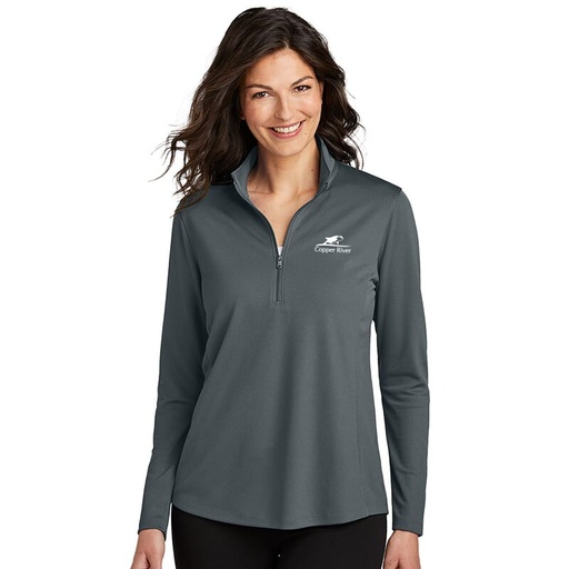 [101139683] Copper-River Port Authority Women's Dry Zone UV Micro-Mesh 1/4-Zip
