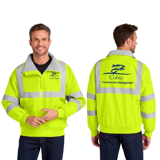 [101314278] Copper-River Hi-Viz Jacket with Reflective Taping 