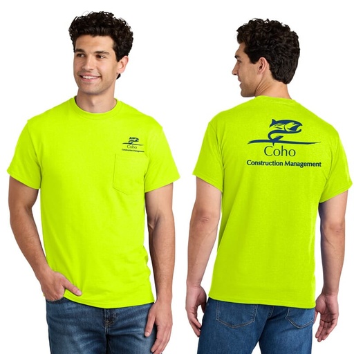 [101314335] Copper-River Hi-Viz Pocket T-Shirt