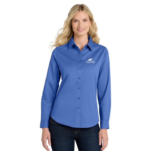 [101678655] Copper-River Port Authority Women's Long Sleeve Easy Care Shirt